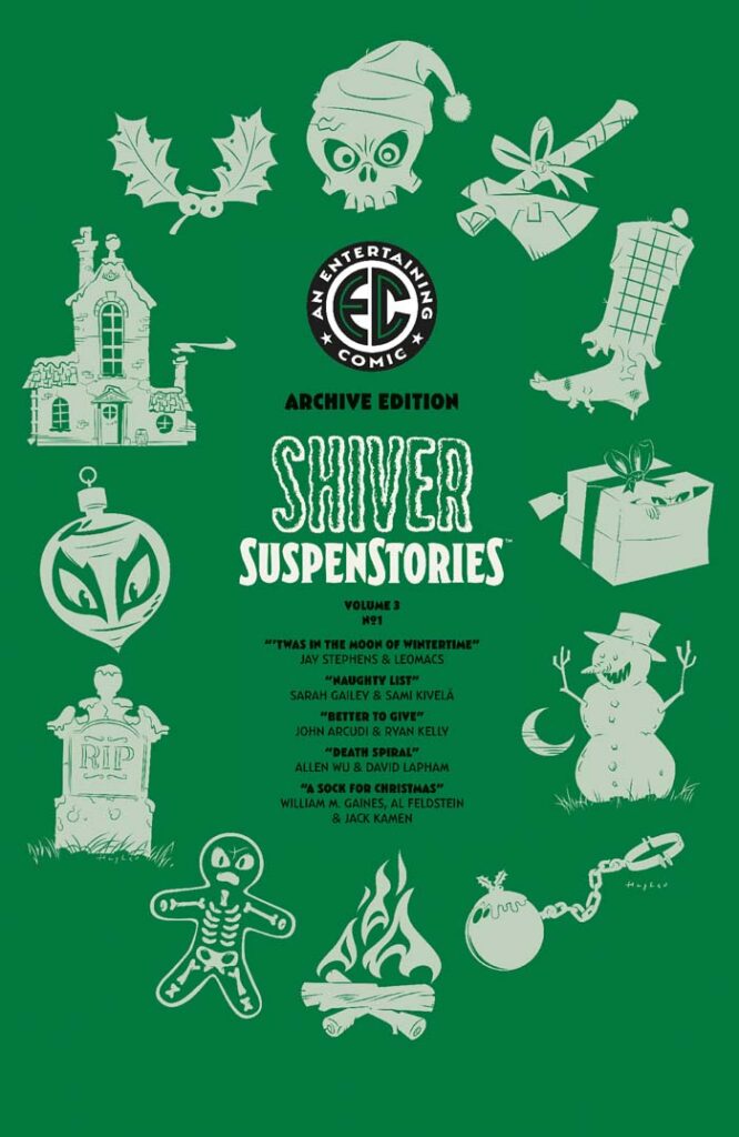 EC Comics Shiver Suspense #3 variant by Rian Hughes