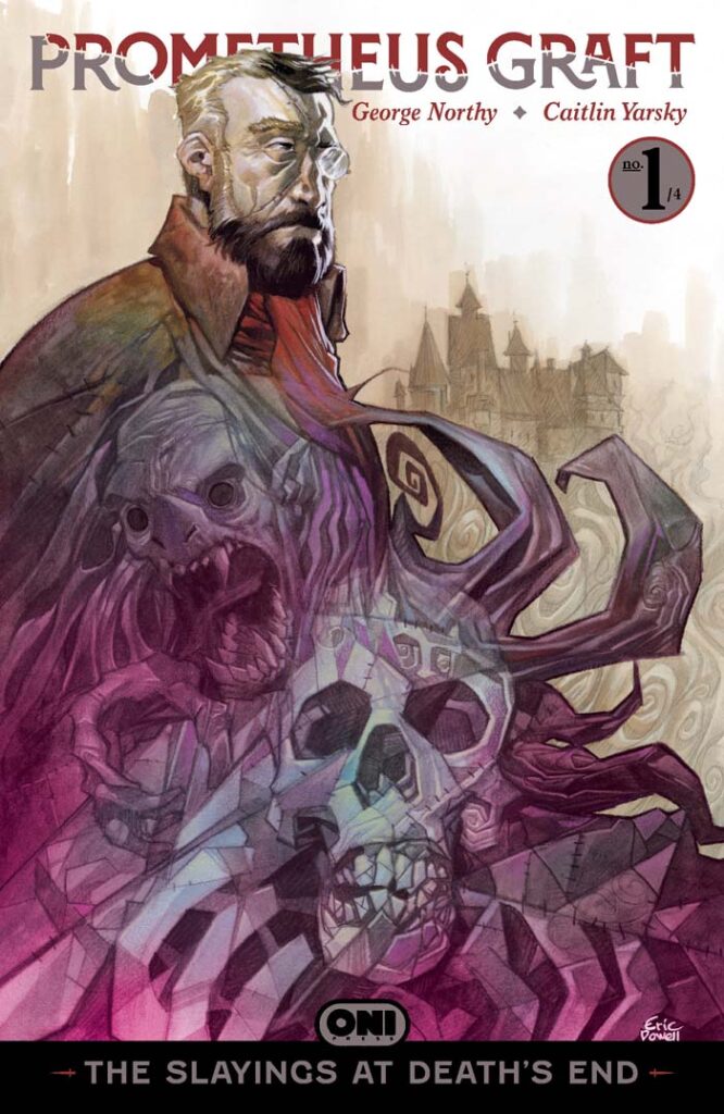 Prometheus Graft: The Slayings at Death's End #1 variant by Eric Powell