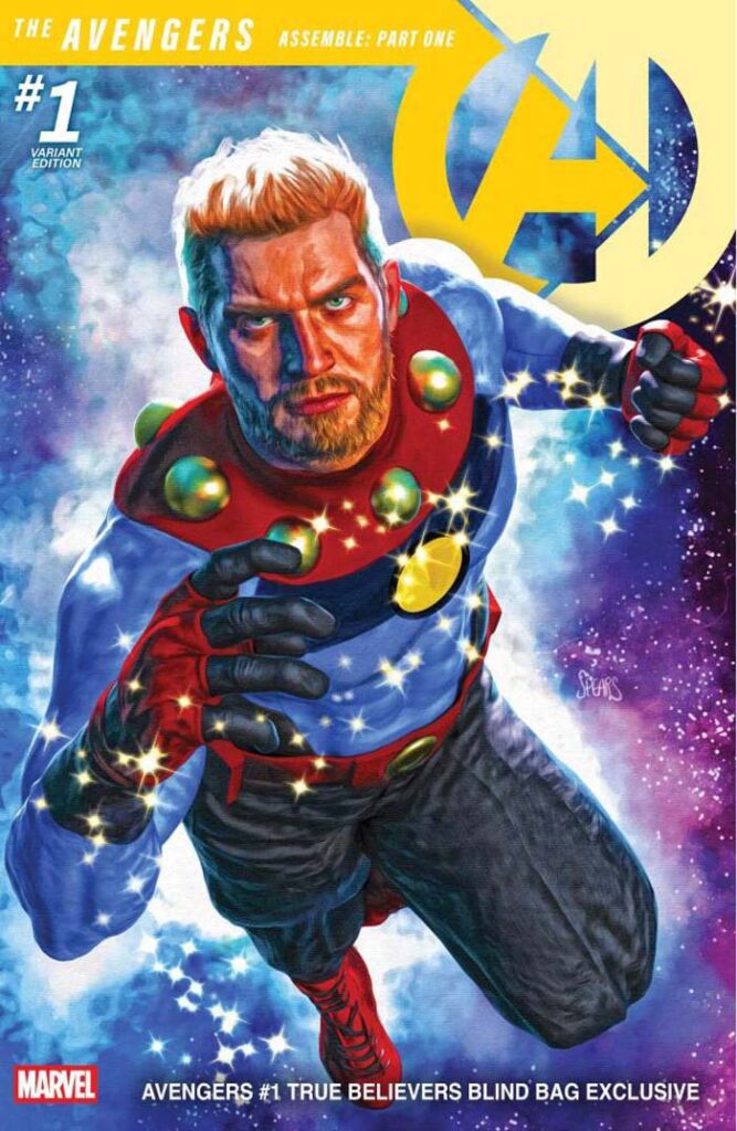 Avengers #1 variant cover by Mark Spears