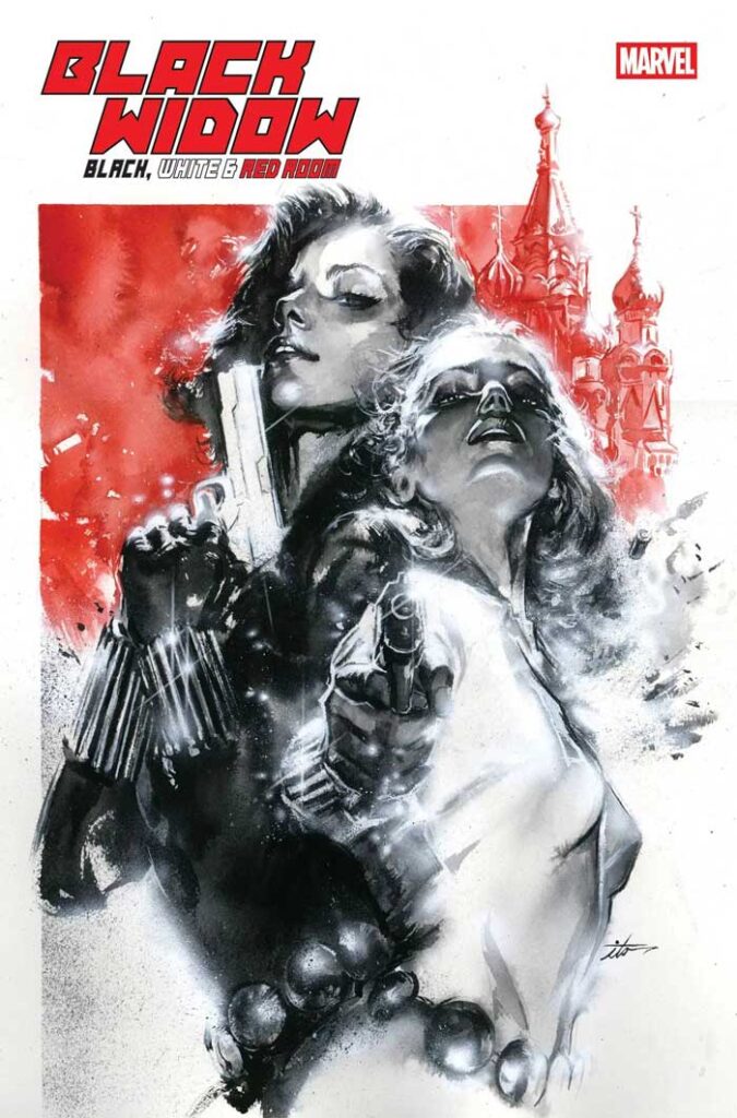 Black Widow: Black, White & Red Room cover by Ito
