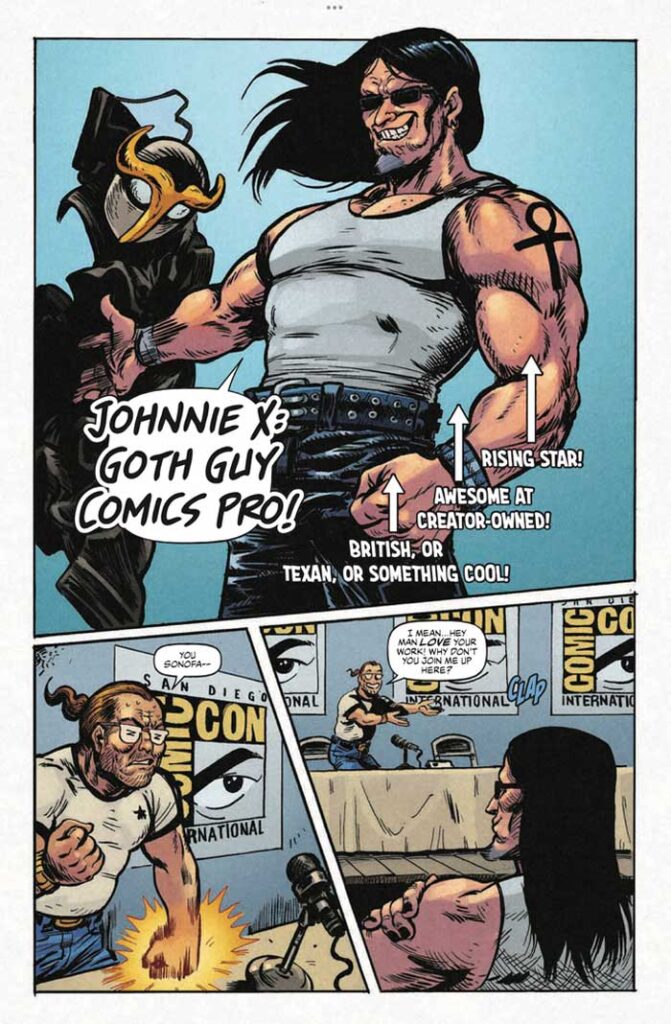 Death of Comics Bookcase: Reign of the Comics Bookcases art by John P. Golden