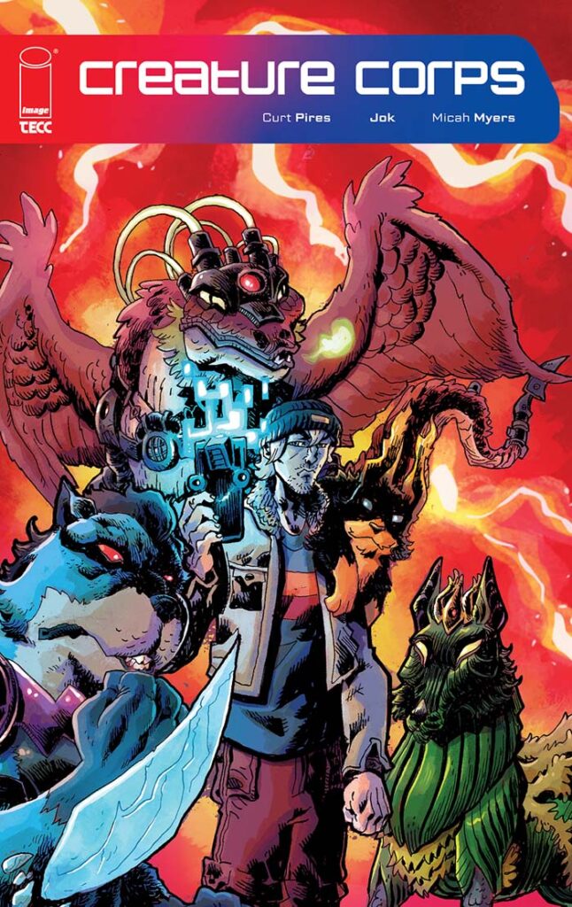 Creature Corps #1 cover by Jok