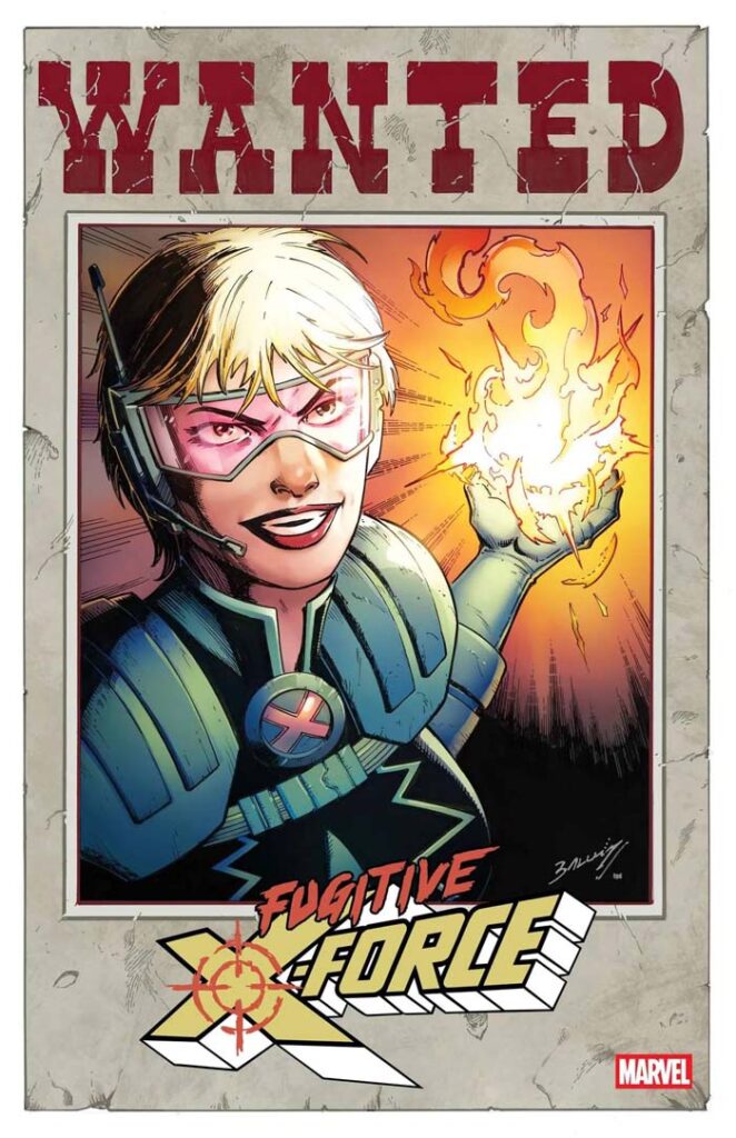 Fugitive X-Force #1 variant by Mark Bagley