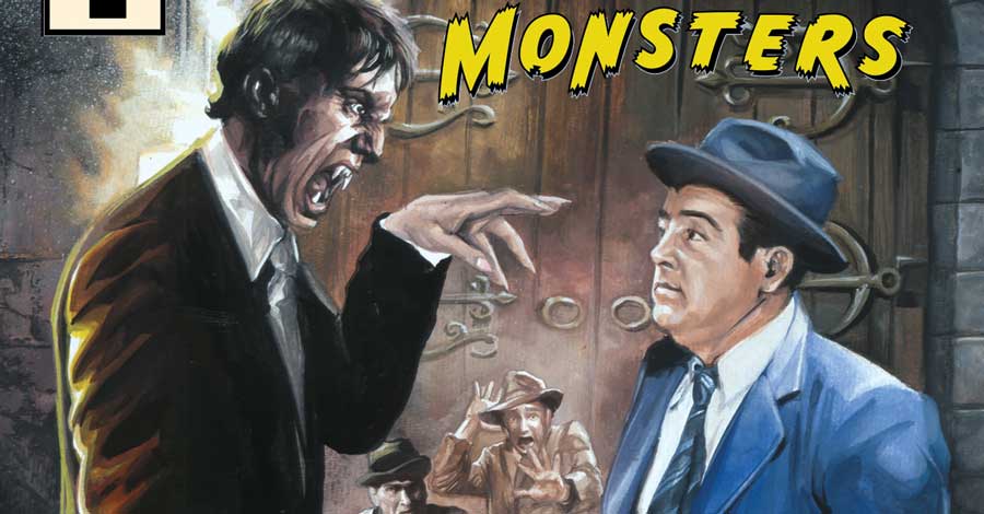 Abbott and Costello return to comics to face the monsters once again